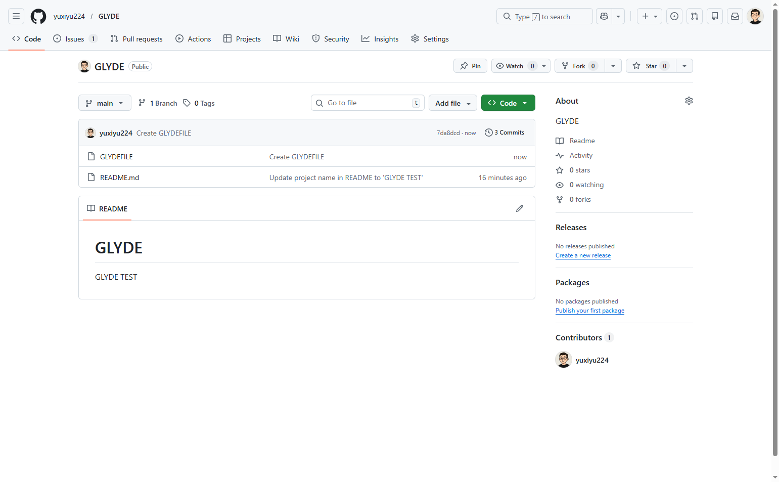 Navigate to github.com