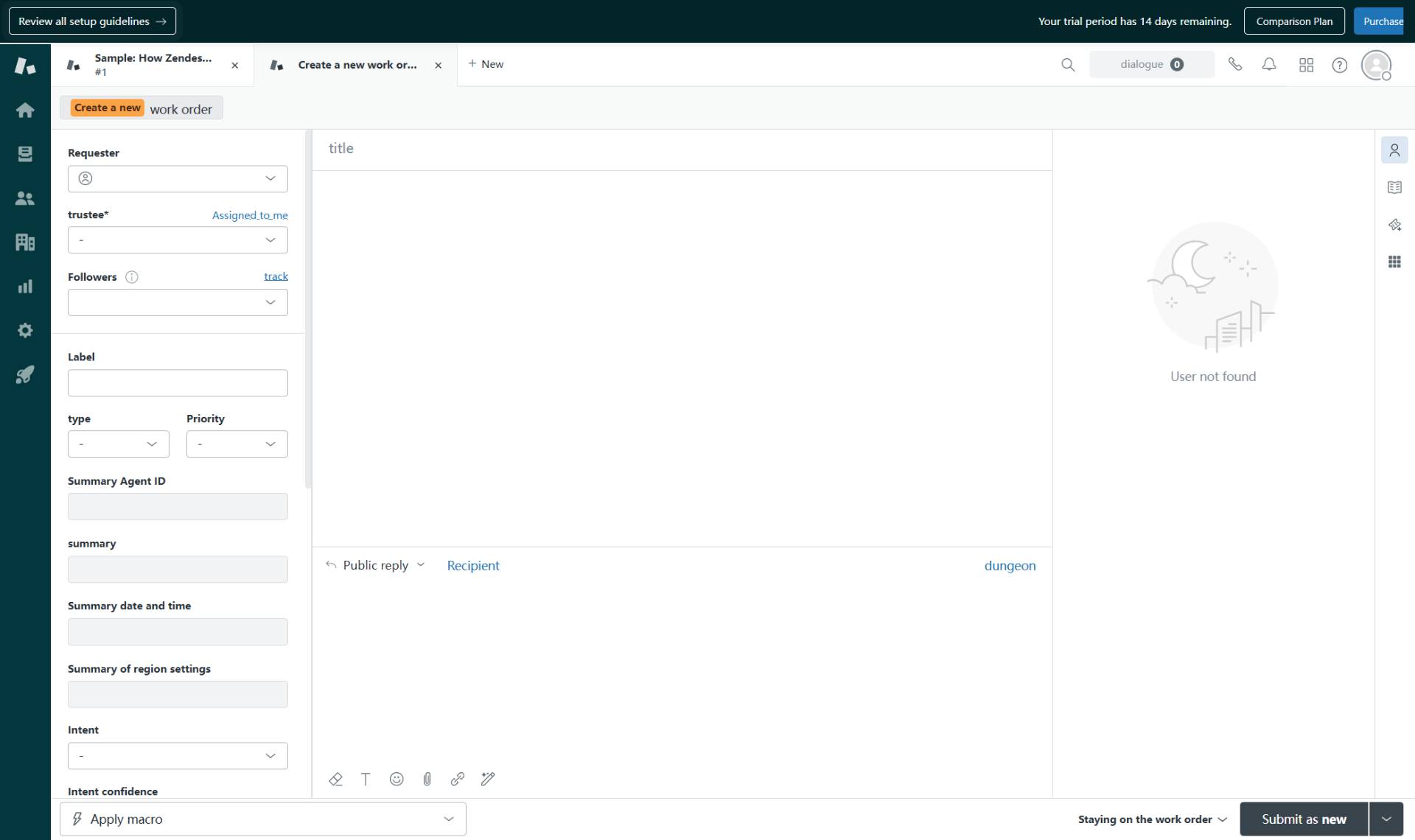 Navigate to kubaniosupport.zendesk.com