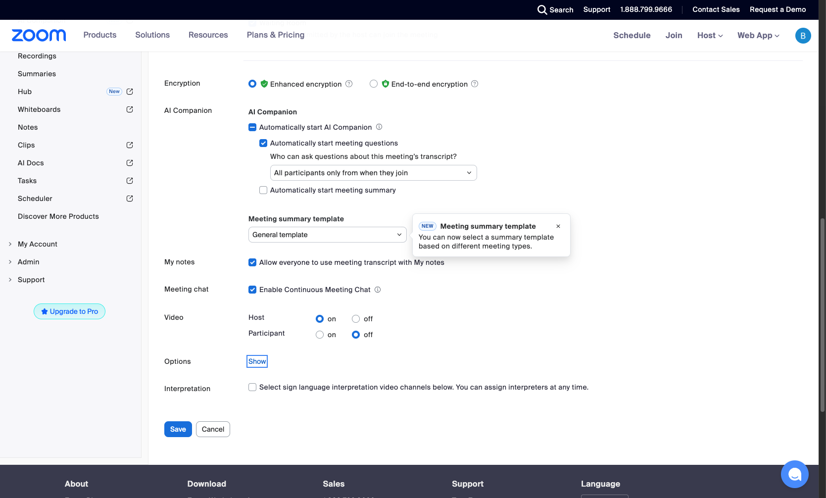Show additional options