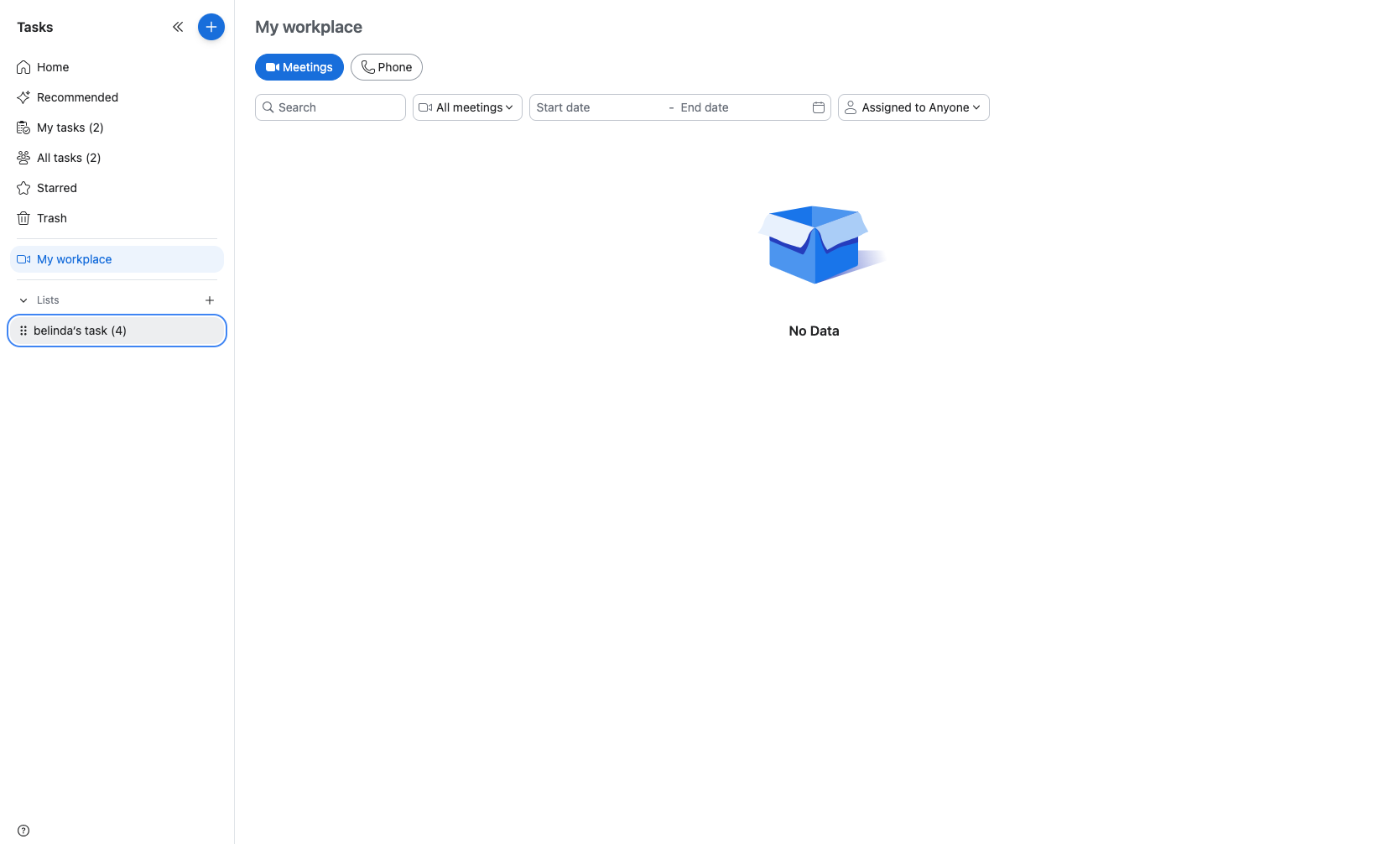Access custom lists