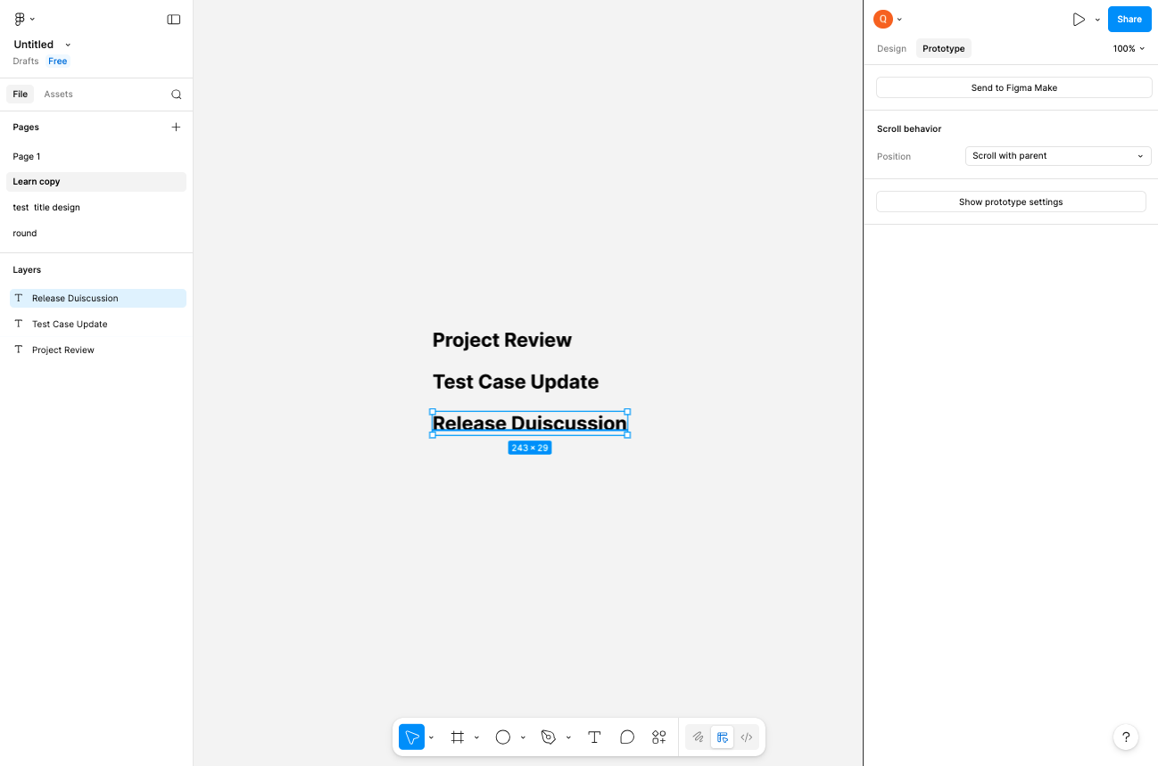 Switch to Design mode