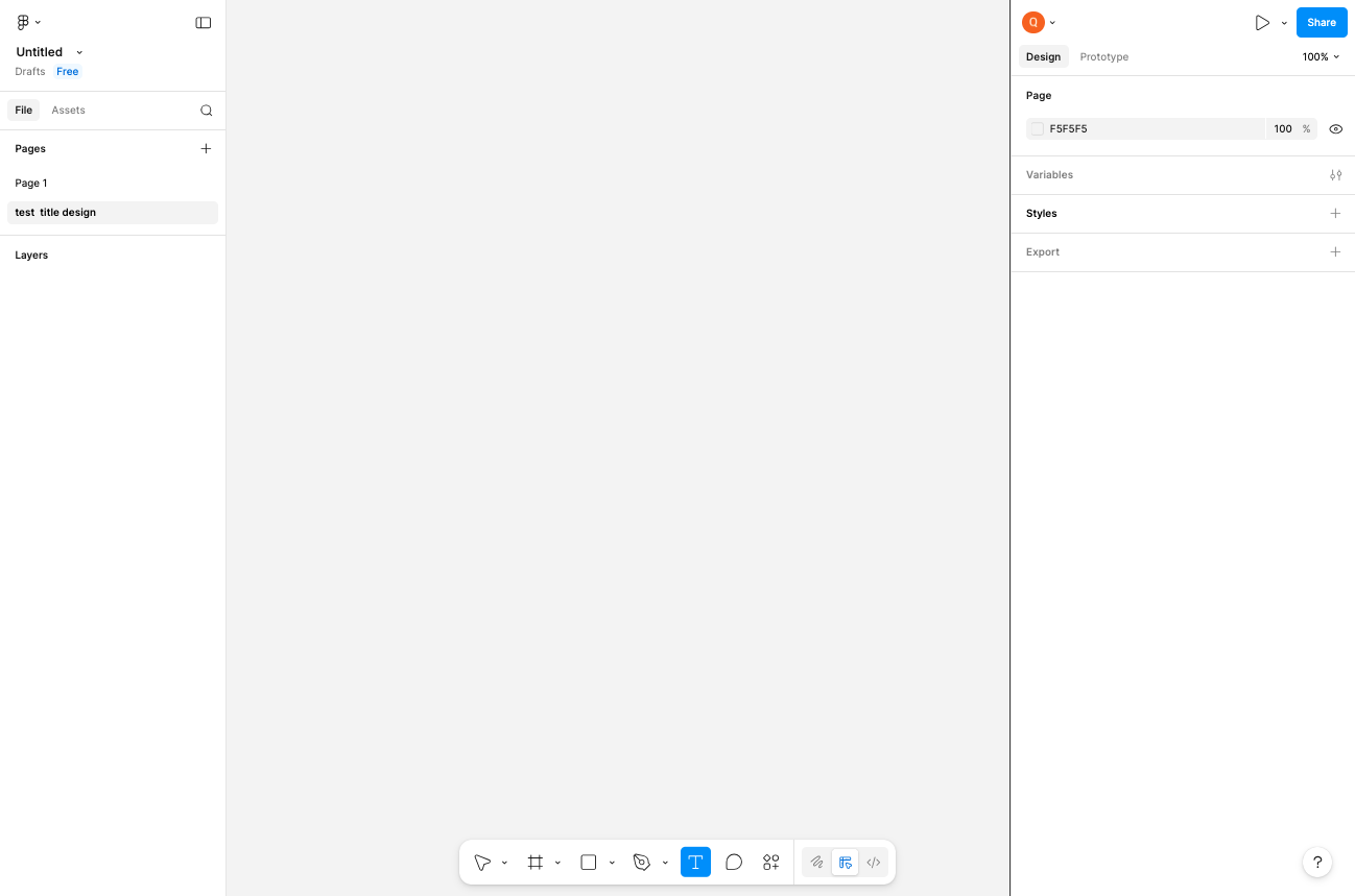 Place text on the canvas
