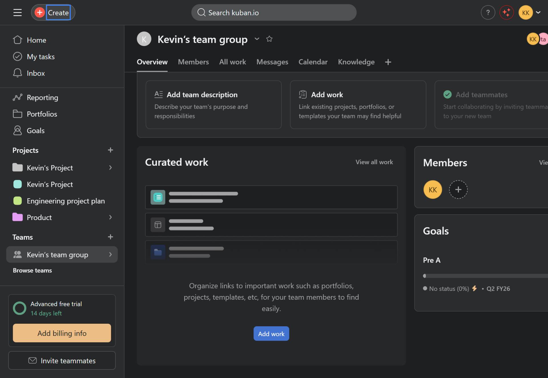 Navigate to Asana